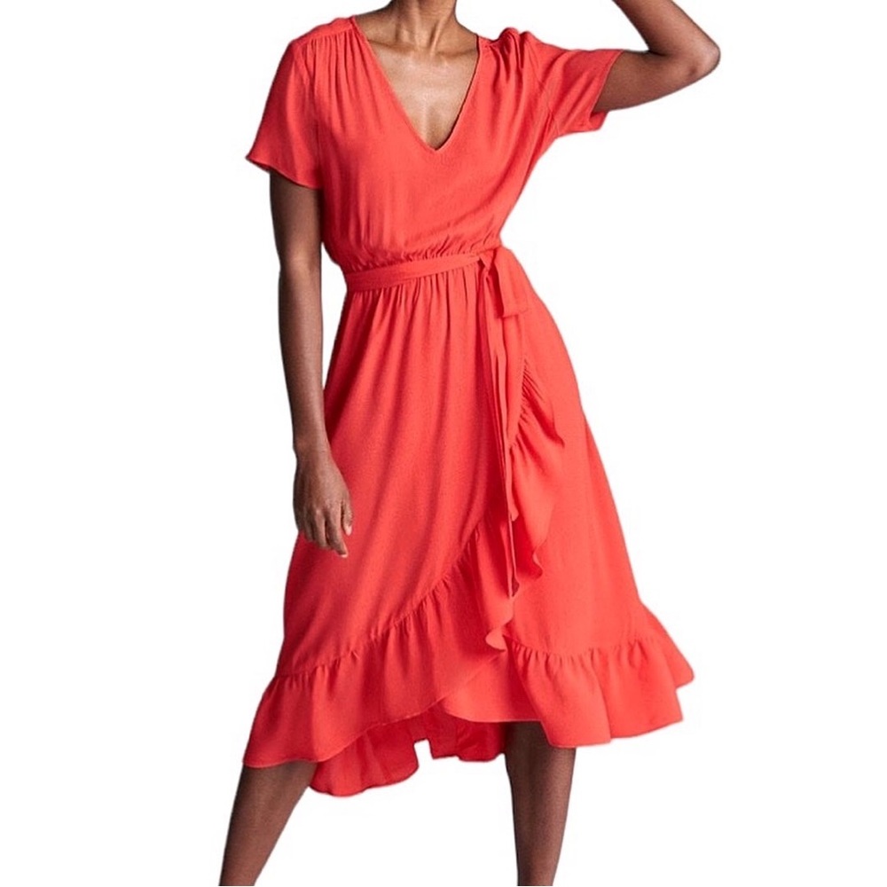 GAP | Belted Wrap Around Dress